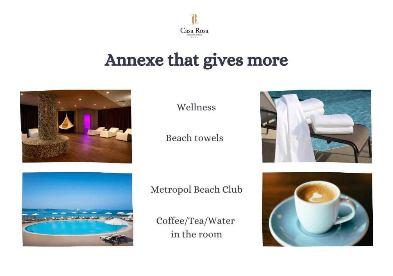 Remisens Casa Rosa - Hotel Metropol Annexe Порторож Екстериор снимка